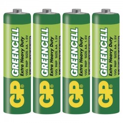 Baterie GP Greencell AA - 4ks